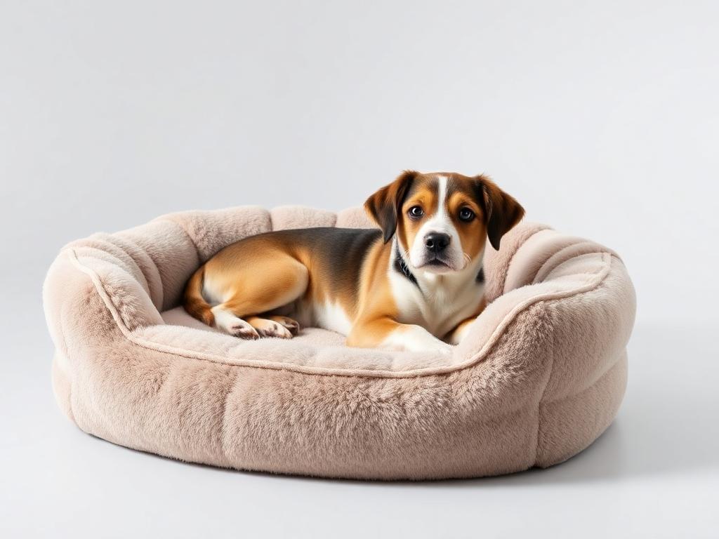 Comfortable Plush Pet Bed