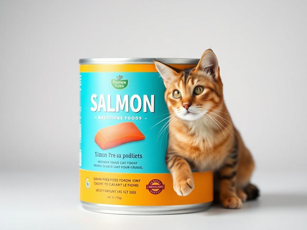 Grain-Free Salmon Cat Food